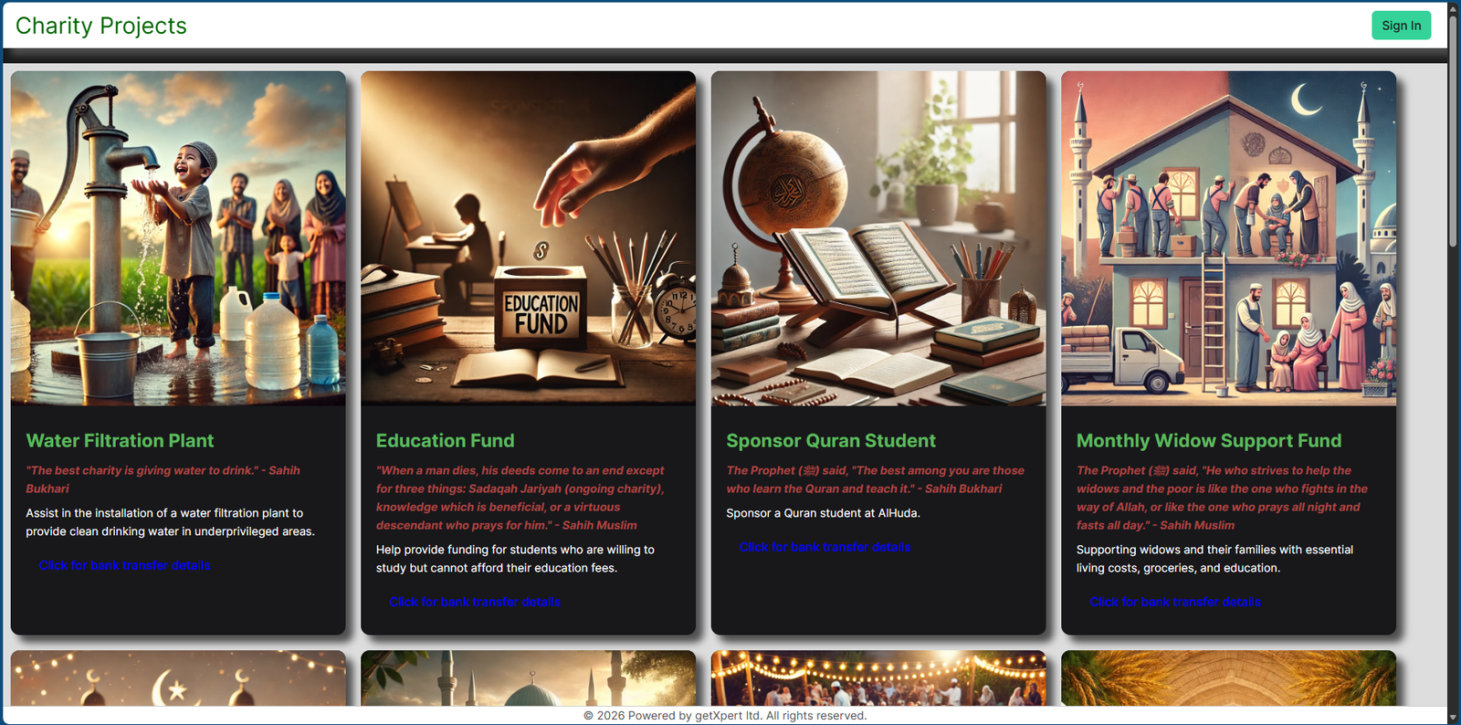 Projects Page 1